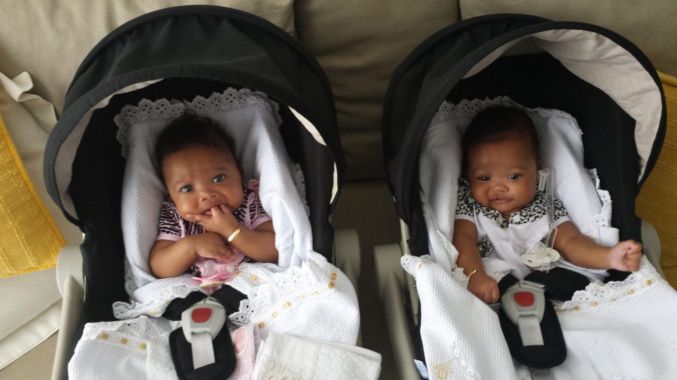 non-toxic twin strollers